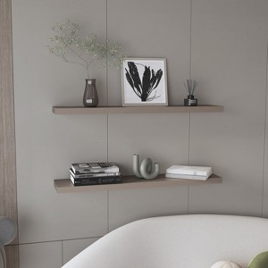 47" Wide Floating Shelves Set of 2 - 1 of 4