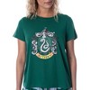 Harry Potter Women's Hogwarts Castle Shirt and Shorts Pajama Set - All 4 Houses - 3 of 4