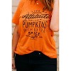 Women's Pumpkin Attitude Tee - SOUTHERN BLISS - 2 of 3