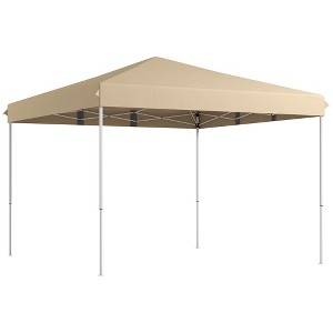 13' x 13' Pop Up Canopy Tent with Height Adjustable, Carry Bag for Outdoor, Garden, Patio - 1 of 4