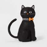 Soft Fabric Cat Halloween Decorative Sculpture - Hyde & EEK! Boutique™