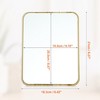 Unique Bargains Natural Wooden Foldable Square Makeup Mirror Beige 1 Pc - image 3 of 4