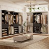 Aheaplus Closet Organizer with 2 Drawers and Shelves, 4.2-8.8 FT Walk-in Closet System with Hang Rods - 4 of 4
