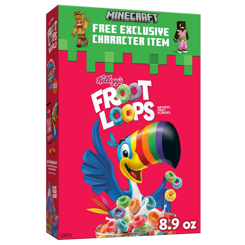 Kellogg's Froot Loops Breakfast Cereal, 1 of 14