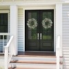 Sullivans Set of 2 Artificial Cedar and Pine Wreath 24"H Green - 2 of 4