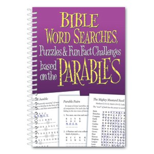 Word Searches and Other Word Puzzles from Parables from the Bible - by  Product Concept Editors (Spiral Bound) - 1 of 1