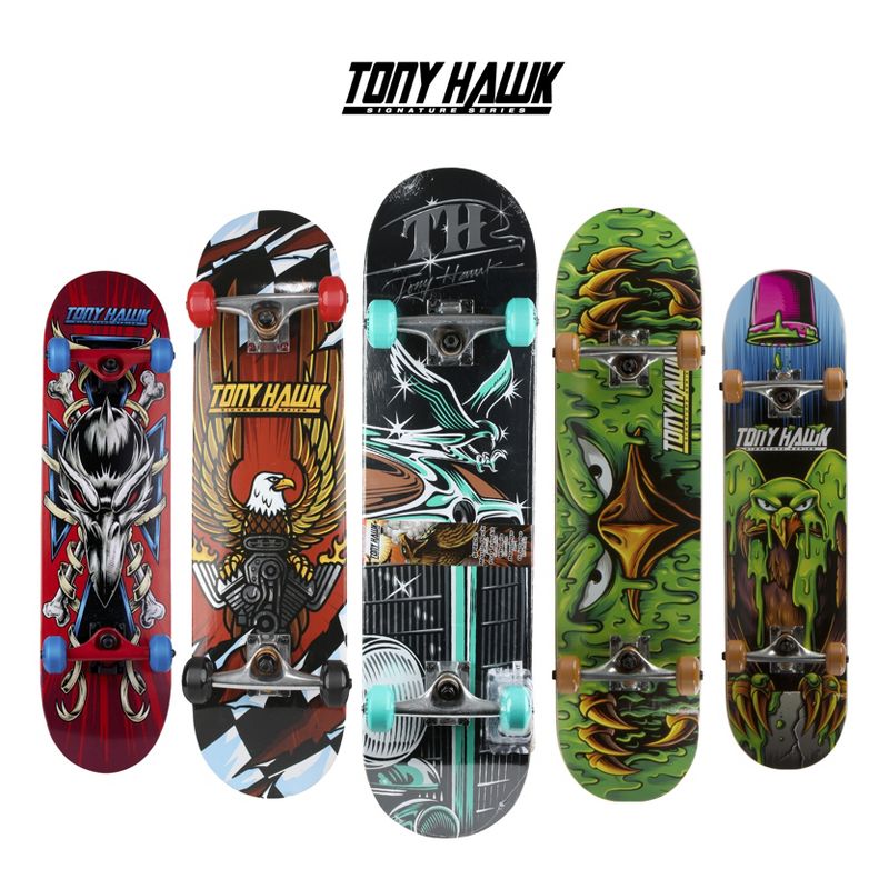 Tony Hawk Skateboard for beginner and professional skaters - Retro Car, 4 of 7