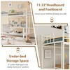 Loft Bed Twin Size with Ladder & Full Safety Guardrail, 400 Lbs Load Capacity, Space-Saving, Noise Free, No Box Spring Needed, Easy Assembly - 4 of 4