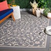 Courtyard CY2098 UV & Stain Resistant Non-Shedding Power Loomed Indoor/Outdoor Rugs - Safavieh - 2 of 4