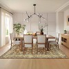 Washable Area Rug, Pastel Oriental Low-Pile Carpet, Stain-Resistant & Non-Slip Runner for Living Room Bedroom Kitchen Hallway Laundry - 3 of 4