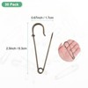 Unique Bargains Durable Sewing Upholstery Spring Lock Blanket Bulk Large Safety Pins 30 Pcs - 3 of 4