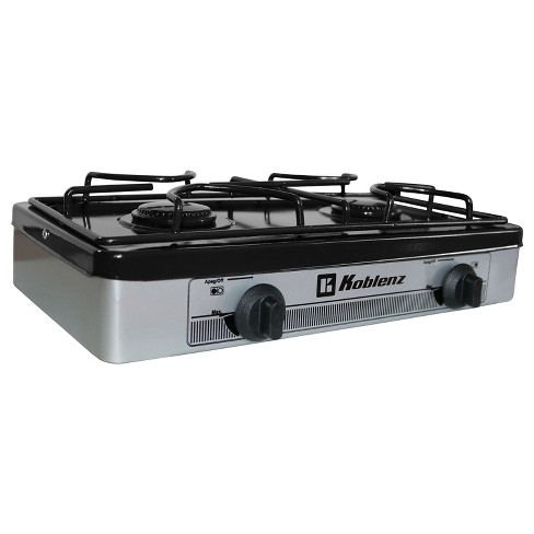 Stansport Stainless Steel Double Burner Stove With Stand