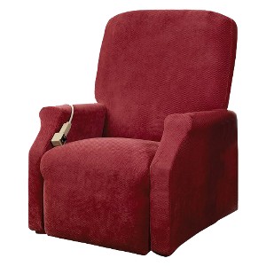 Stretch Pique Lift Recliner Slipcover - Sure Fit - 1 of 4