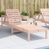vidaXL Solid Wood Sun Lounger - Adjustable Chaise Lounge for Patio/Garden - Brown 78.5" L x 24.4" W - 2 of 4