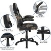 Emma and Oliver Gaming Bundle-Red Desk, Cup Holder, Headphone Hook and Camouflage Chair - 3 of 4