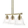 Livex Lighting Moreland 3 - Light Chandelier in  Antique Brass - 3 of 4