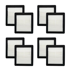 Nispira 107315 HEPA Media Vacuum Filter for ProTeam Super Coach Pro 10 & 6 ProVac FS 6 107303, 107304, 107305, 107306, 107307, 107308, 8 Pack - 1 of 4