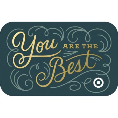You Are The Best Target Giftcard : Target
