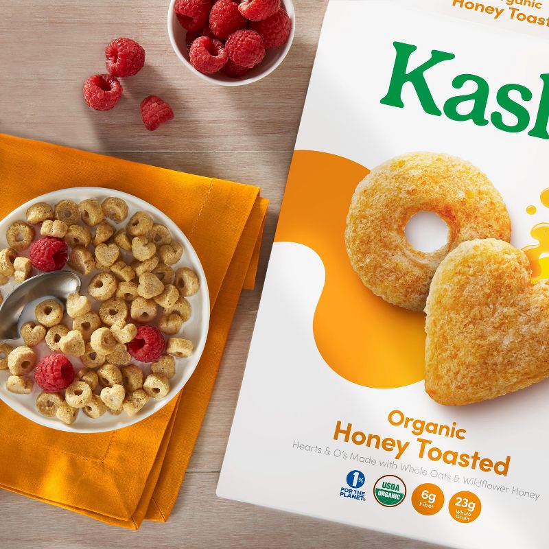 Kashi Honey Toasted Oat Cereal - 12oz, 4 of 14