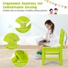 Infans 2 PCS Kids Chairs Indoor Outdoor Heavy-Duty All-Weather Children Learning Chair - 4 of 4