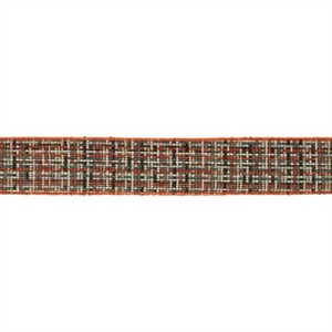 Checkered Woven Wired Ribbon (Set of 2) - 1 of 2