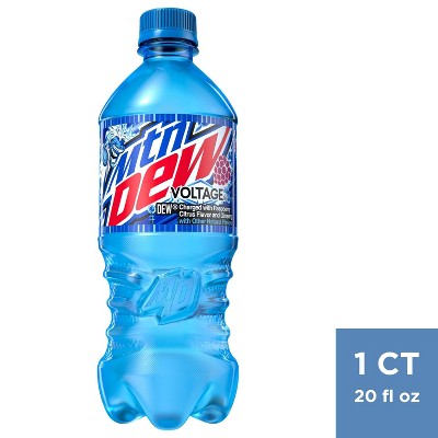 Mountain Dew Voltage Raz - 20 Fl Oz Bottle : Target