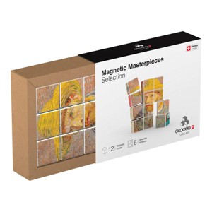 Geomag Cube Art Magnetic Masterpieces Selection - 6 Artworks - 1 of 4