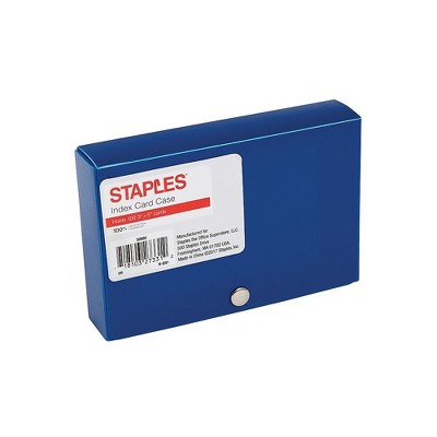 Staples 3" x 5" Index Card Case 100 Card (50992) TR50992