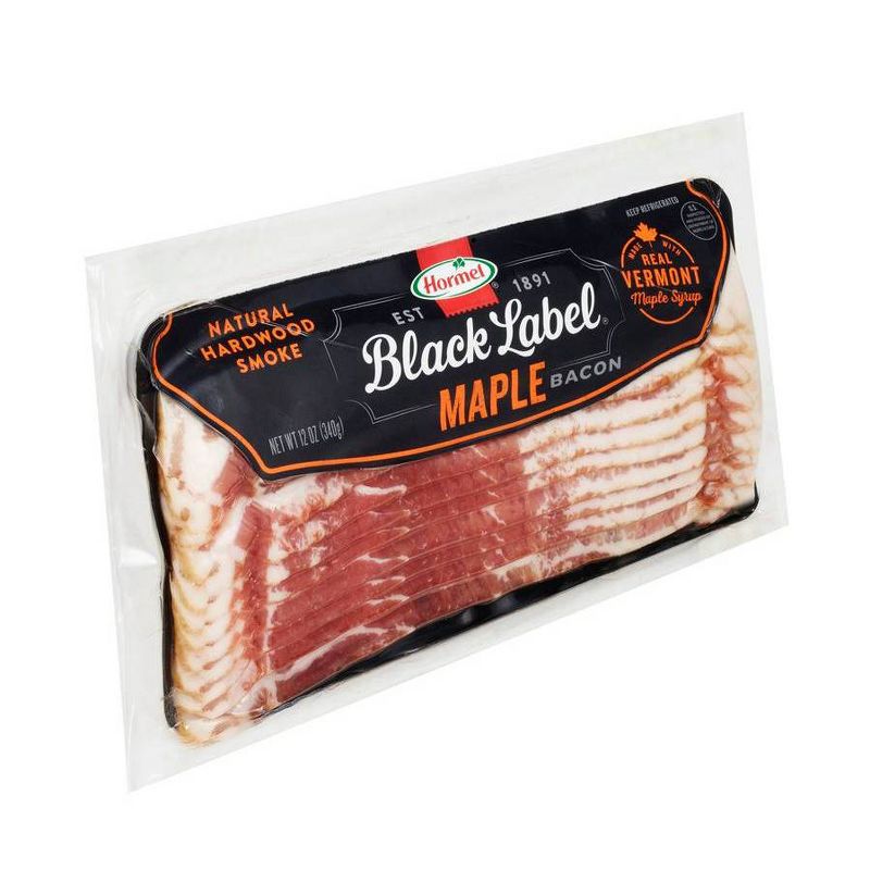 Hormel Black Label Maple Bacon - 12oz, 4 of 6