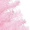 Artificial Christmas Tree Pink PVC, Steel, Plastic Medium - 4 of 4