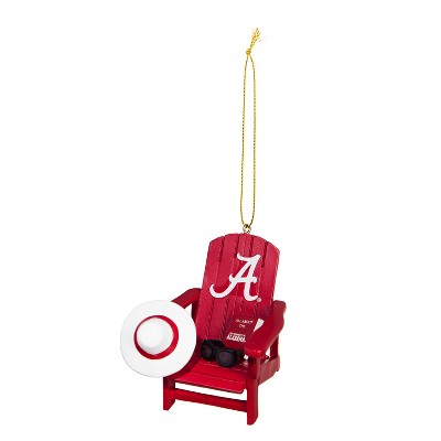 Evergreen University of Alabama Adirondack Chair Ornament