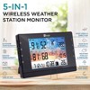 Logia 5-in-1 WiFi Weather Station with Solar, Indoor/Outdoor Weather Station - 2 of 4