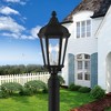 Livex Lighting Morgan 2 - Light Post Light in  Textured Black - 4 of 4
