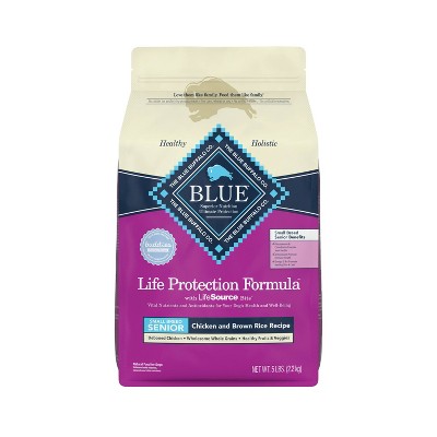 Blue Buffalo Life Protection Chicken & Brown Rice Recipe Small Breed Senior Dry Dog Food