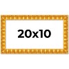 PosterPalooza | 20x10 Bamboo Picture Frame, UV Acrylic, 4 Finishes - Brown, Black, Gold, and Natural - 2 of 4
