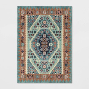 Buttercup Diamond Vintage Persian Woven Rug - Threshold™ - 1 of 3