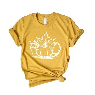 Simply Sage Market Women's Fall Collage Short Sleeve Tee