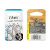 Nite Ize S-Biner Stainless Steel Dual Carabiner - Size 1 - Stainless - 8 Count (4 Pack) - 4 of 4