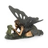 SPI Home First Friend Garden Sculpture – 13-Inch Tall Cast Aluminum Boy and Dog Outdoor Statue in Antique Bronze Finish - 4 of 4