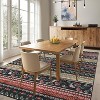Flower Line Rug,Machine Washable Low-Pile Non-Slip Floral Area Carpet for Kids Room, Living Room, Bedroom, Contemporary Boho Accent Decor - 2 of 4