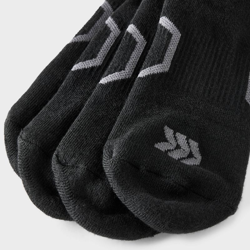 Men&#39;s Striped Cushioned Ankle Socks 8pk - All In Motion&#8482; 6-12, 3 of 4