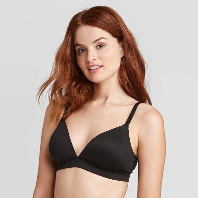 Women's Lightly Lined Wirefree Lounge Bra - Auden™ Black 32a : Target