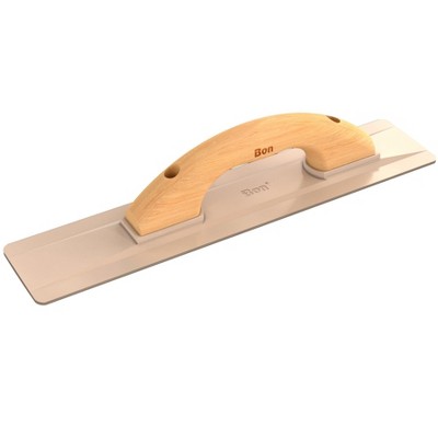 Bon Tool 22-133 Thinline Mag Float - 16-inch X 3 1/8-inch Wood Handle