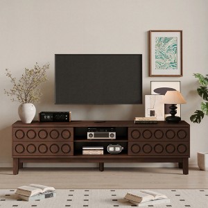 KIGFTSOD TV Stand for TVs up to 75" - Media Console with 4 Drawers, Entertainment Center with Storage for Living Room, Bedroom - 1 of 4