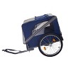 LAOTIES Dog Bike Trailer,Foldable Pet Carrier With Breathable Mesh,3 Entrances,Safety Flag,8 Reflectors And 20" Wheels For Small And Medium Dogs - 3 of 4
