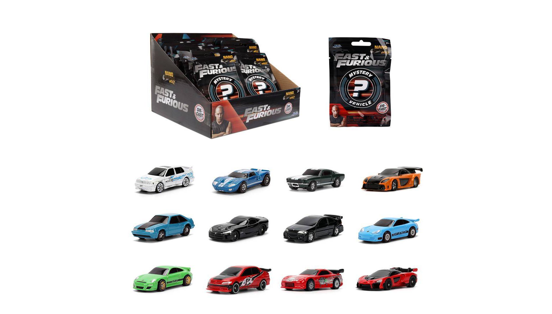 The Fast & Furious Nano Hollywood Rides Blind Pack
