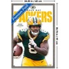 Trends International NFL Green Bay Packers - Josh Jacobs Feature Series 25 Framed Wall Poster Prints - 3 of 4