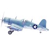 Vought F4U-1 Corsair Fighter Plane "Daphne 'C'" (1943) United States Marines 1/72 Diecast Model Airplane by Legion - 3 of 4