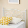 Twin Bed Frames, Twin Size Bed Frame with Headboard, Heavy Duty Mattress Foundation with Steel Slats Support, No Box Spring Needed - 4 of 4
