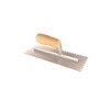 Bon Tool 14-320 Notched Trowel - 1/4-inchSquareuare - Wood Handle - 2 of 2